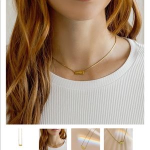 “Mama” 18k gold plated necklace